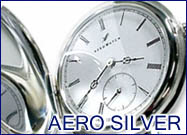 AERO SILVER/エアロシルバー懐中時計