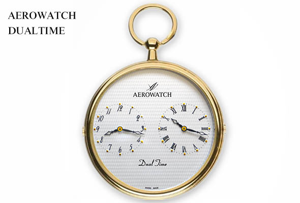 エアロ/AEROデュアルタイム懐中時計-スイスバーゼルワールド2017モデル 05826JA02