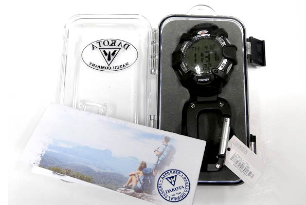 _R^v/DAKOTA Digital Compass Clip Watch | fW^RpXNbv{bNXC[W