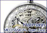 機械式手巻き オープンケース Habmann ハッフマン/懐中時計